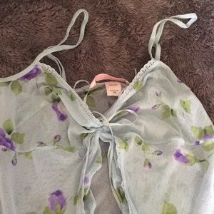 Victoria's Secret Intimates & Sleepwear - VS OPEN FRONT BABYDOLL Victoria's Secret Intimates & Sleepwear - VS OPEN FRONT BABYDOLL